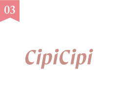 シピシピのロゴ