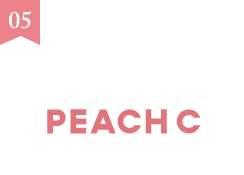 ピーチ シーのロゴ